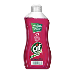 Lavavajilla Cif Active Gel Pomelo Rosado 300 Ml