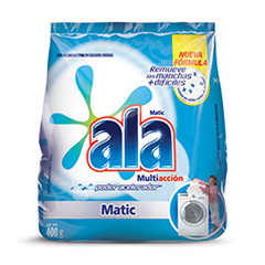 JABON EN POLVO ALA MATIC PODER ACELERADOR 400G