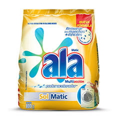 JABON EN POLVO ALA MATIC SOL 800G