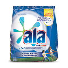 JABON EN POLVO ALA ESPUMA PODER ACELERADOR 400G