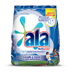 Jabon En Polvo Ala Multiaccion Poder Acelerador 800 Gr