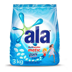 JABON POLVO ALA MATIC VIVERE CLASIC 3KG