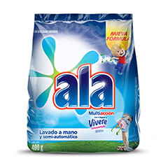 Jabon En Polvo Regular Multiaccion Toque Vivere Clasico 400 Gr