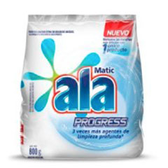 Jabon En Polvo Ala Matic Multiaccion Progress 800 Gr