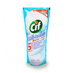 LIMPIADOR CIF ANTIBACTERIAL D.P. 450 ML