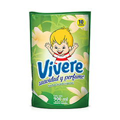 SUAVIZANTE VIVERE HIE.FRESCAS Y JAZMIN 900 ML