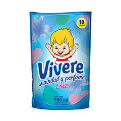 SUAVIZANTE VIVERE CLASICO D.PACK 900 ML