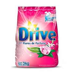JABON POLVO DRIVE ROSAS Y LILAS ESPUNMA 3KG