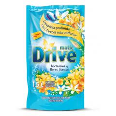 Jabón Líquido Drive Hortensias y Flores Blancas  x 1.5 ml