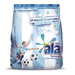 Jabon en Polvo Multiaccion Poder Acelerador Ala Matic 3 Kg