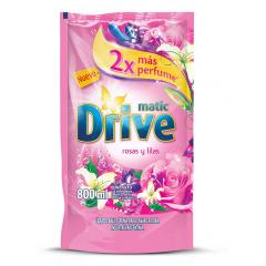 Drive Matic Liquido Rosas y Lilas x 800 ml