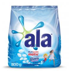 Detergente En Polvo Ala Matic  Vivere x  800Gr