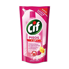 Limpiador Cif PisosJazmin y Fresias 4 en 1 x 450 Ml.