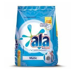 Jabon En Polvo Ala Matic Multiaccion Limpieza Activa 3Kg