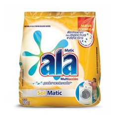 Jabon En Polvo Ala Matic Multiaccion Sol 400Gr
