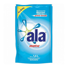   Jabon Liquido Doypack Ala Matic 1.4 Lt 