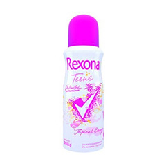Desodorante En Aer. Rexona Teens Trop. En.X 102Ml