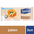 Jabon Tocador Suave Miel y Almendra 3x90gr 