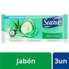 Jabon Tocador Suave Aloe Vera 3x90gr 
