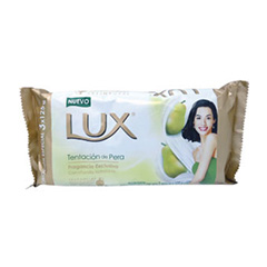 Jabon Tocador Tentacion Pera Lux Pack 3Un 375 Gr