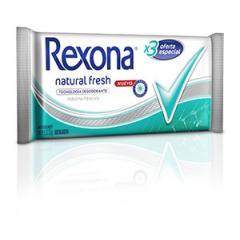JABON TOCADOR REXONA NATURAL FRESH 3X125 GR