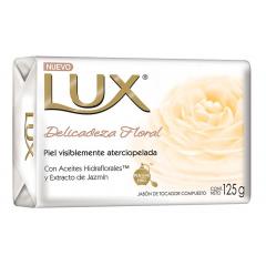 JABON DE TOCADOR LUX DELICADEZA FLORAL 125G