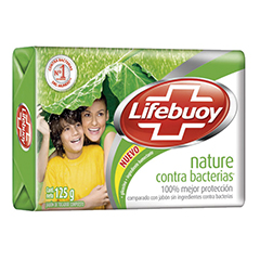 Jabón De Tocador Lifebuoy Nature x 125 Gr.