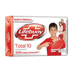 JABON LIFEBUOY TOTAL 10 90G