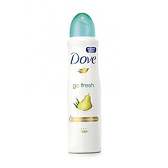 DESOD.DOVE FRESH C/PERA Y A/V 150ML/89G