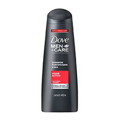 Shampoo 2 En 1 Vigor Activo Dove 400 Ml