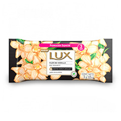 Jabon Flor De Vainilla Lux 3 Un 125 Gr