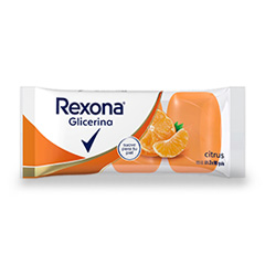 Jabon De Glicerina Citrus Rexona 3 Un 270 Gr
