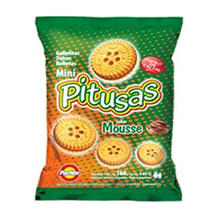 GALLETITAS PITUSAS MUSSE 160G