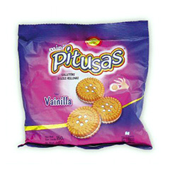 GALLETITAS PITUSAS FRUTILLA 160G
