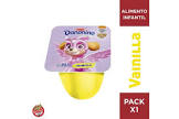 Alimento lacteo Danonino Maxi sabor vainilla 2 x 70gr.