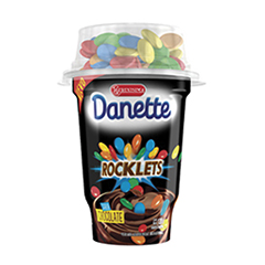 Postre Chocolate Con Rocklets Danette 120 Gr