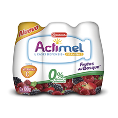 ACTIMEL SERENISIMA 0% F.BOSQ. X 6 X 600G