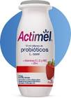 Leche Actimel Frutilla Y Anana Fermentada Descremada x100cc 