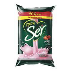 YOGUR SER SACHET SABOR FRUTILLA 1LT