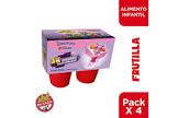 Alimento Lacteo Danonino Frutilla 100 Grs 4 U