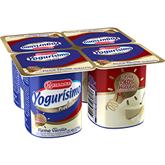 YOGUR YOGURISIMO FIRME VAINILLA PACK 4 x125 GR