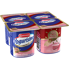 YOGUR YOGURISIMO FIRME FRUTILLA PACK 4 x125 GR