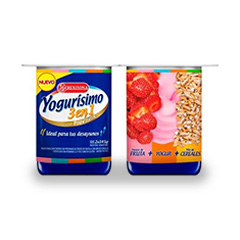 Yogurisimo Frutilla  3 en 1 2x290g_unidad