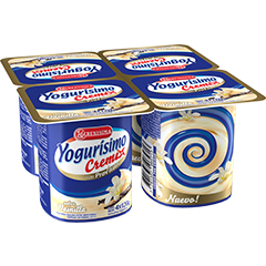 YOGUR YOGURISIMO CREMIX VANILLA PACK 4 x125 GR