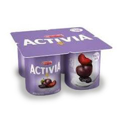 YOGUR ACTIVIA CIRUELA PACK 4x125 GR