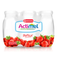 YUGOR ACTIMEL FRUTILLA PACK 600 GR