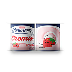 YOGURISIMO CREMIX FRUTILLA 4X120GR