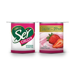Yogur Ser Calci+ Frutilla 2 x 120 g
