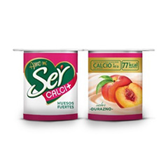 Yogur Ser Calci+ Durazno 2 x 120 g
