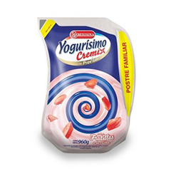 YOGUR YOGURISIMO CREMIX FRUTILLA SACHET 960 GR